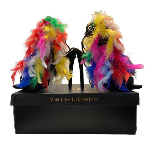 Miss L by Liliana - Arabella 1 - Rainbow size 7 - Picture 2 of 4